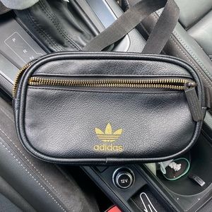 Adidas Faux Leather Fanny Pack